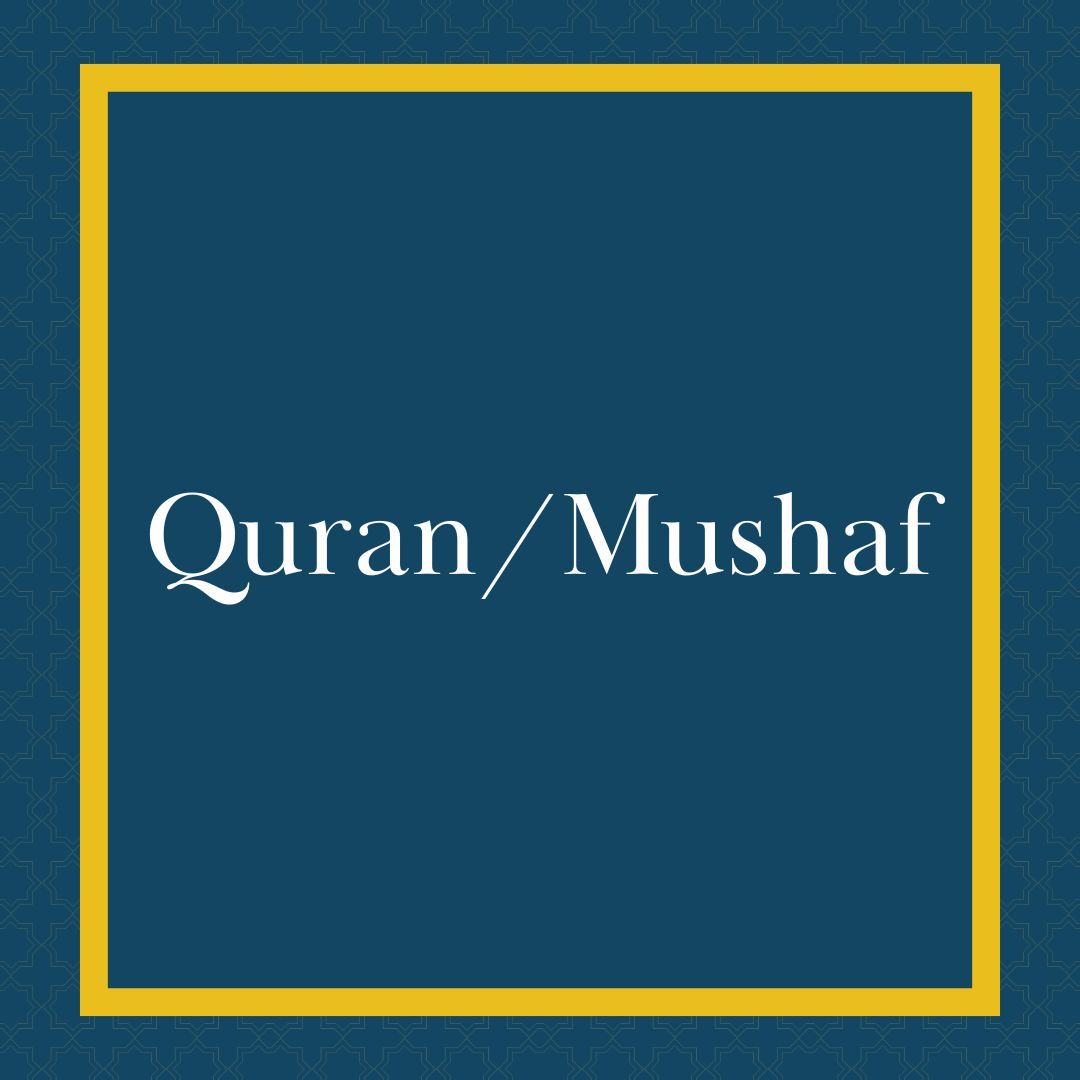 Quran/Mushaf