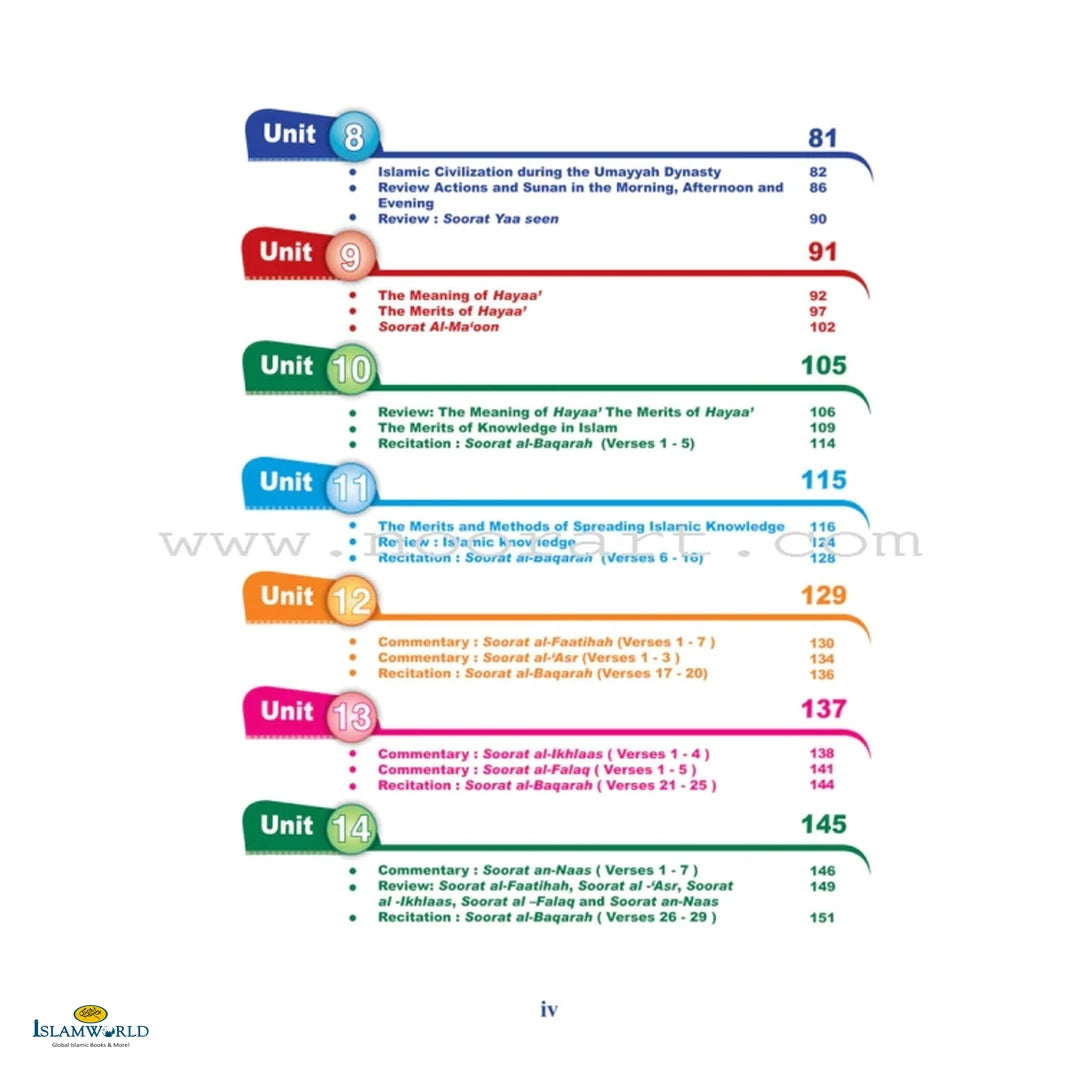 Islamic Studies (Ico) – Grade 10 – Part 1 – Student’s Textbook - Buy Online In India