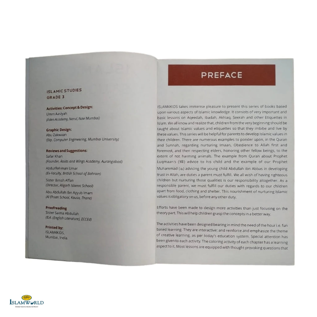 Islamic Studies by Maulvi Abdul Aziz : Book 3 - Buy Online In India