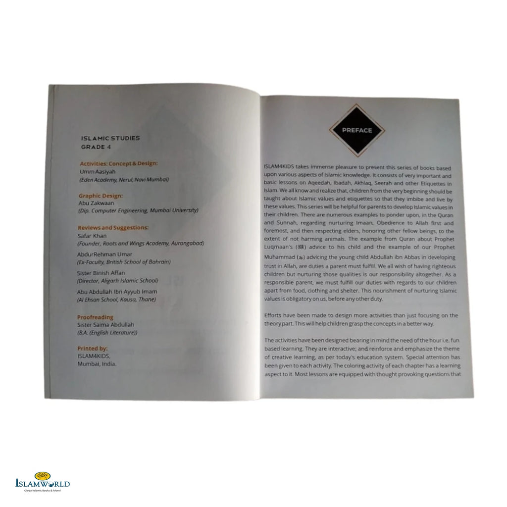 Islamic Studies by Maulvi Abdul Aziz : Book 4 - Buy Online In India