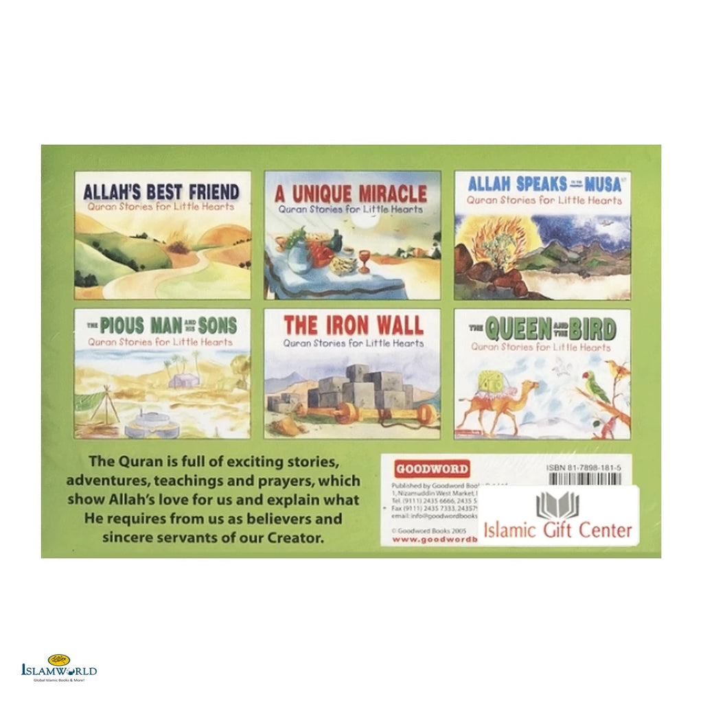My Quran Stories for Little Hearts Gift Box-1 (Six Paperback Books) - Buy Online In India