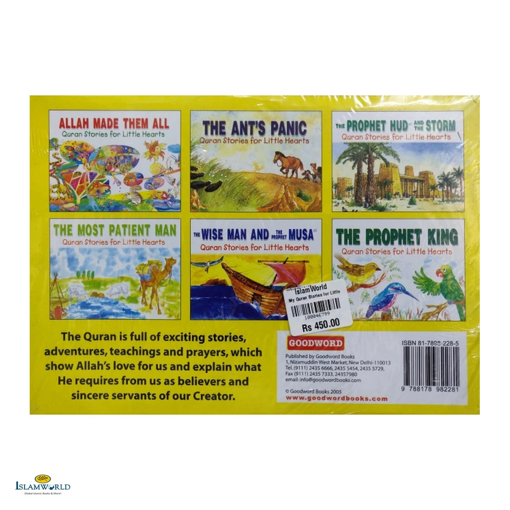 My Quran Stories for Little Hearts Gift Box-4 (Six Paperback Books) - Buy Online In India