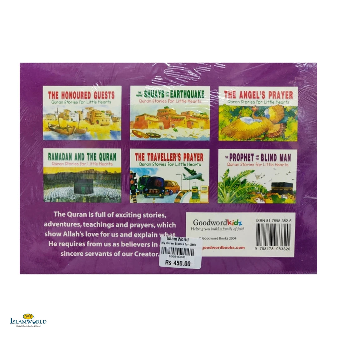 My Quran Stories for Little Hearts Gift Box-6 (Six Paperback Books) - Buy Online In India