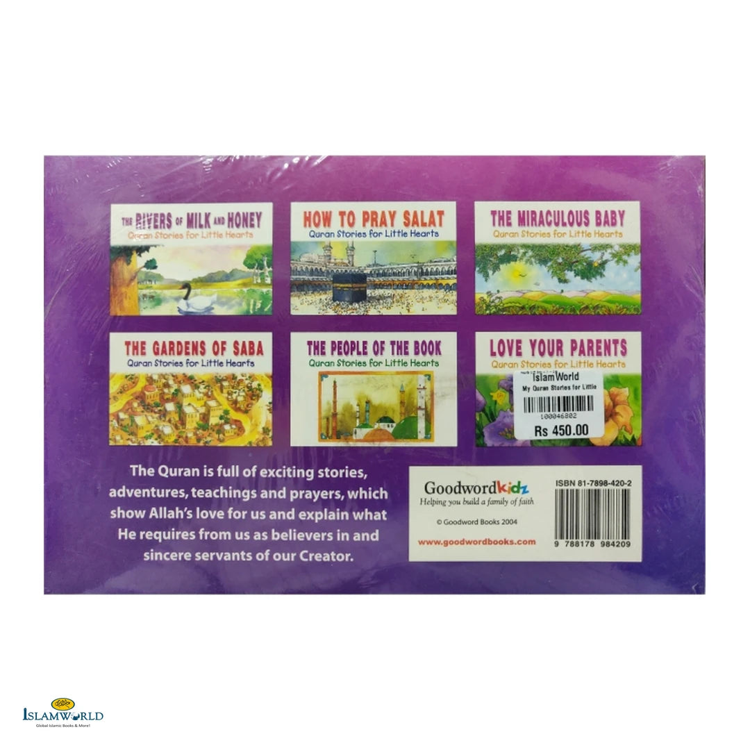 My Quran Stories for Little Hearts Gift Box-7 (Six Paperback Books) - Buy Online In India