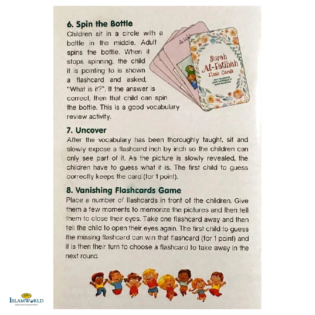 Surah Al-Fatihah-Flash Cards - Buy Online In India