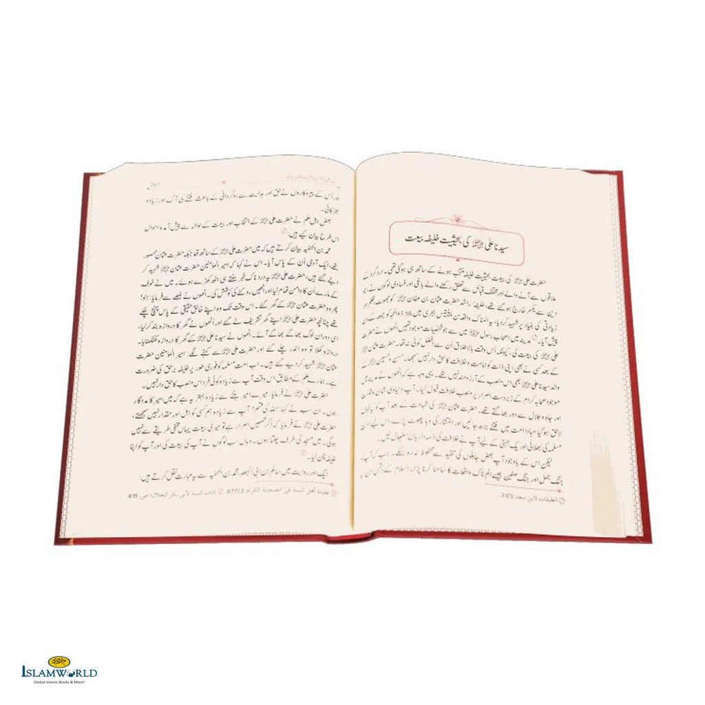 Seerat Sayedna Ali Ibn Abi Taalib (R.A)سیرت سیدنا علی المرتضٰی رضی اللہ عنہ - Buy Online In India