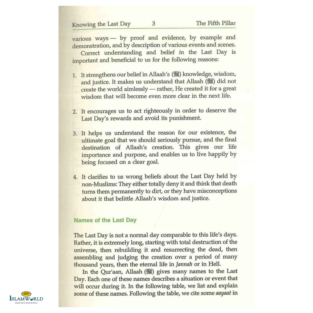 Knowing The Last Day (Eemaan Made Easy) - Buy Online In India