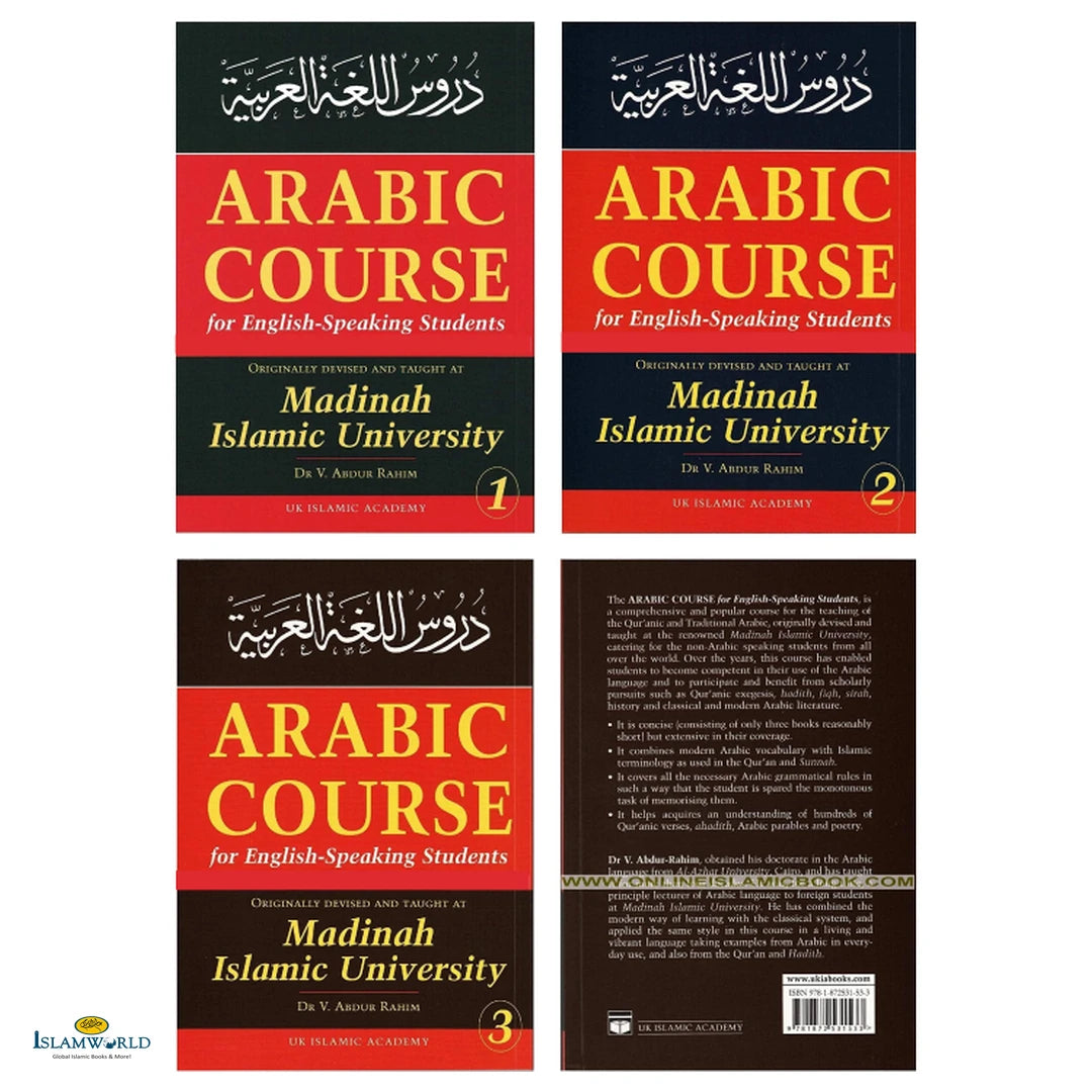 Arabic Course for English-Speaking Students: 3 Volumes Set - Buy Online In India