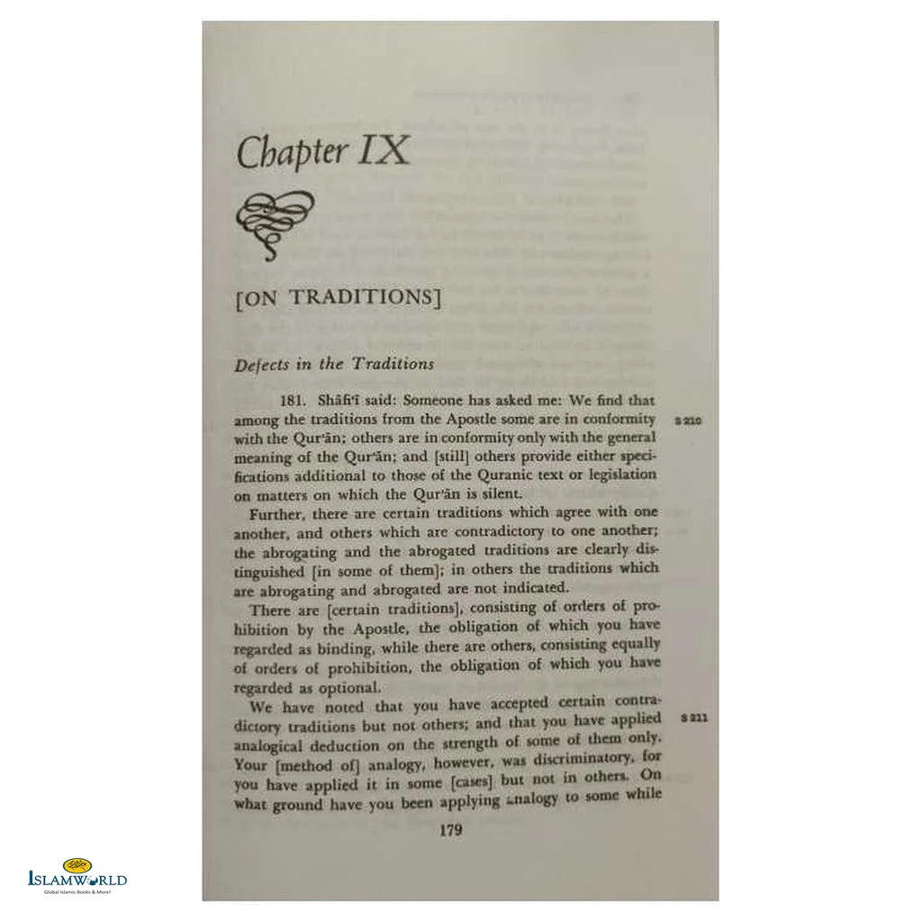 Al-Shafi'i's Risala: Treatise on the Foundations of Islamic Jurisprudence - Buy Online In India