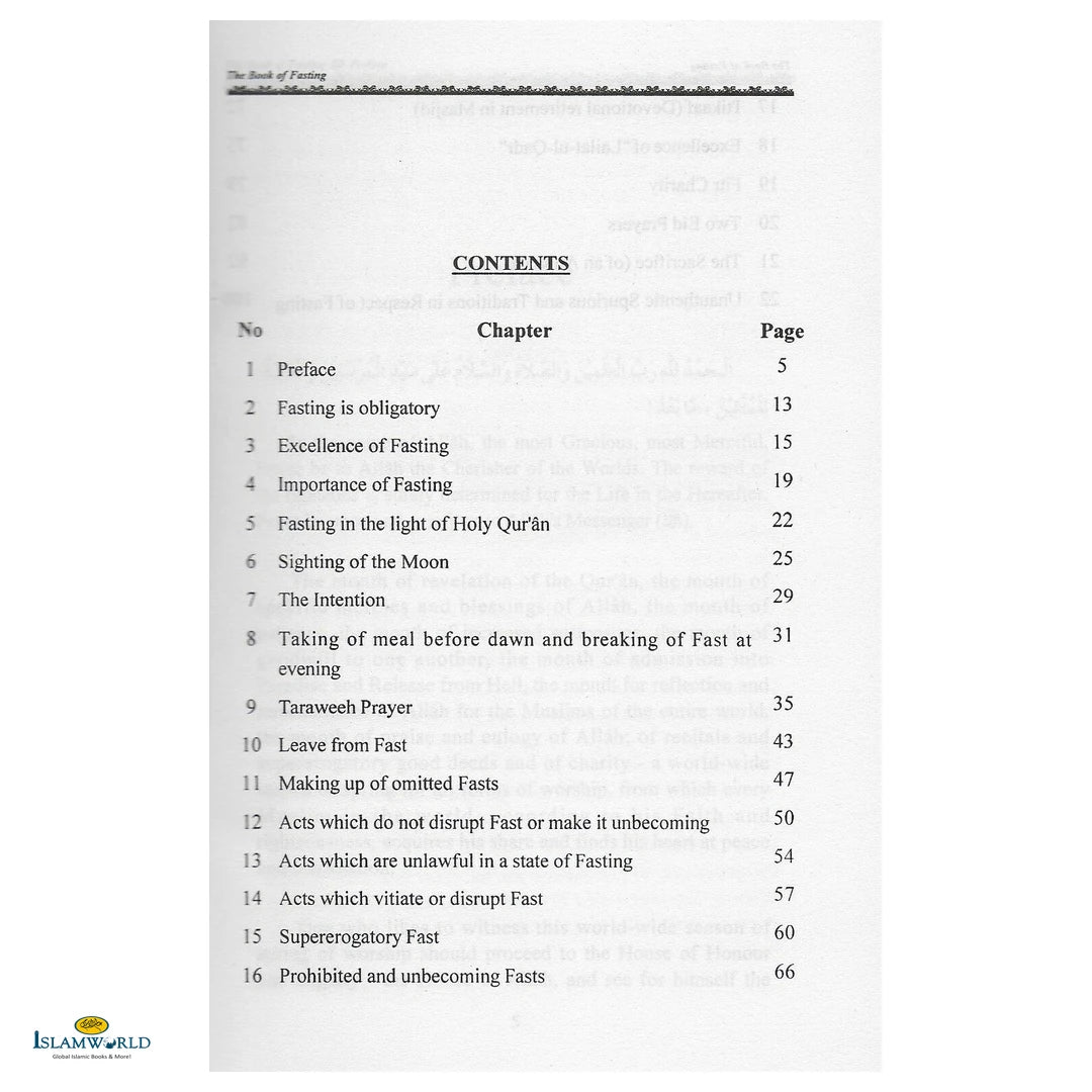 The Book Of Fasting - Buy Online In India