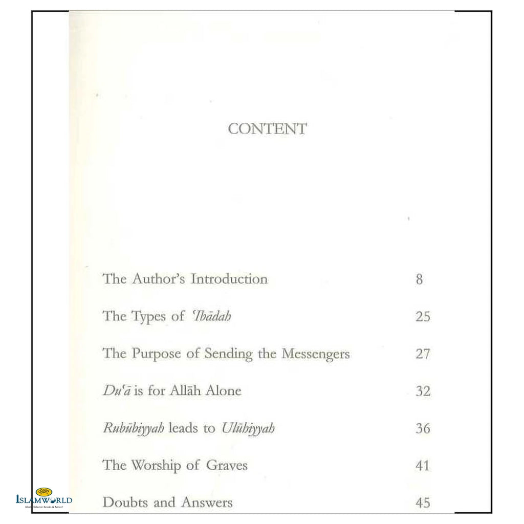 The Purification of Tawhid from the Filth of Deviation - Buy Online In India