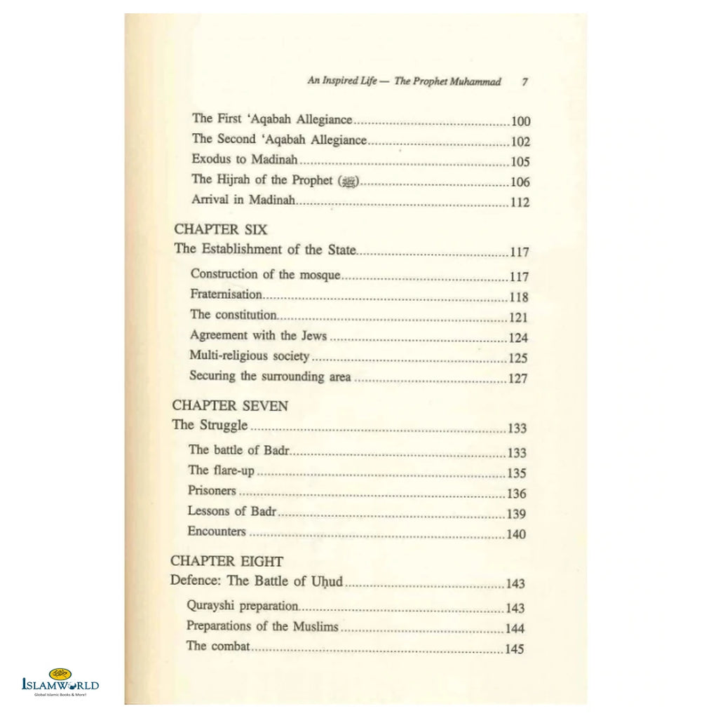 An Inspired Life The Prophet Muhammad - Buy Online In India