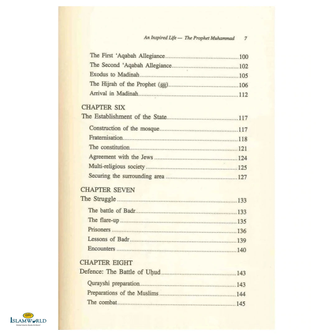 An Inspired Life The Prophet Muhammad - Buy Online In India