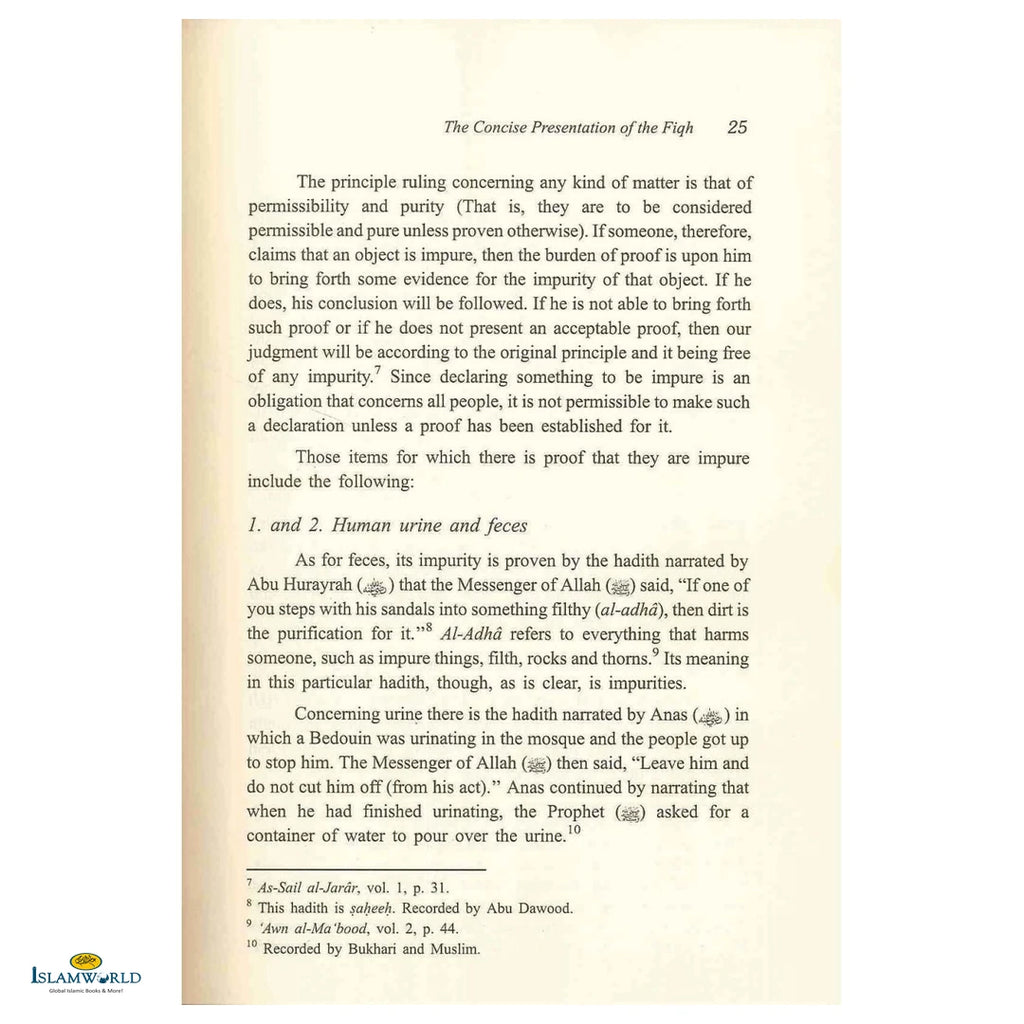 The Concise Presentation of the Fiqh of the Sunnah and the Noble Book - Buy Online In India
