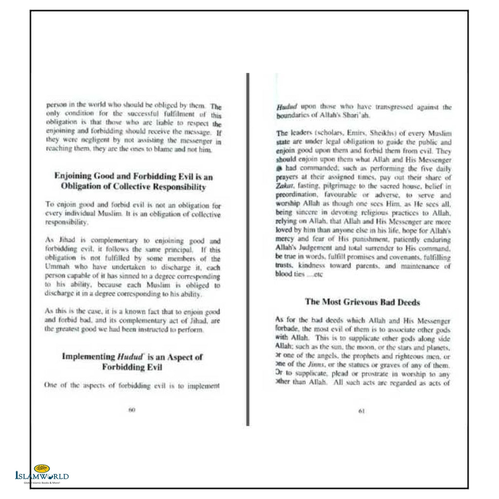 Enjoining Good Forbidding Evil - Buy Online In India