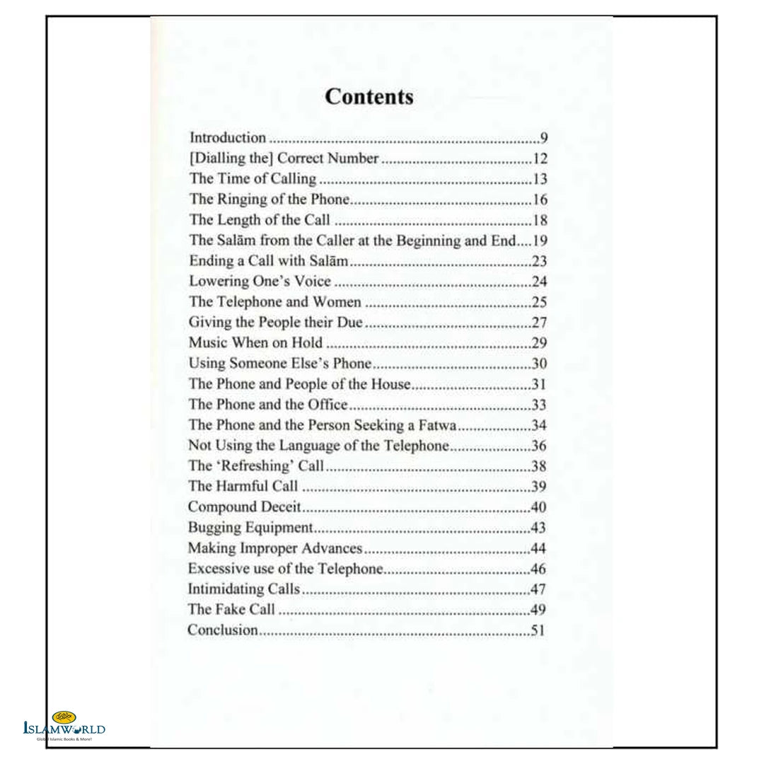 The Islamic Etiquettes Of Using The Telephone - Buy Online In India