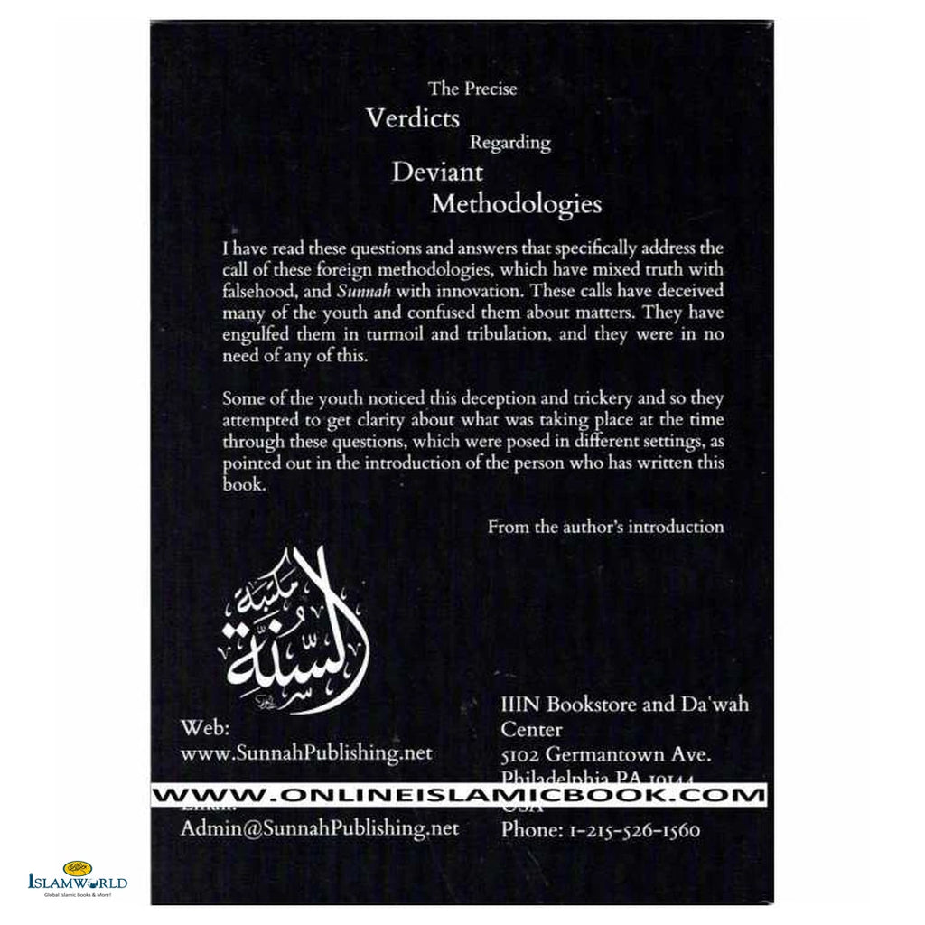 The Precise Verdicts Regarding the Deviant Methodologies - Buy Online In India