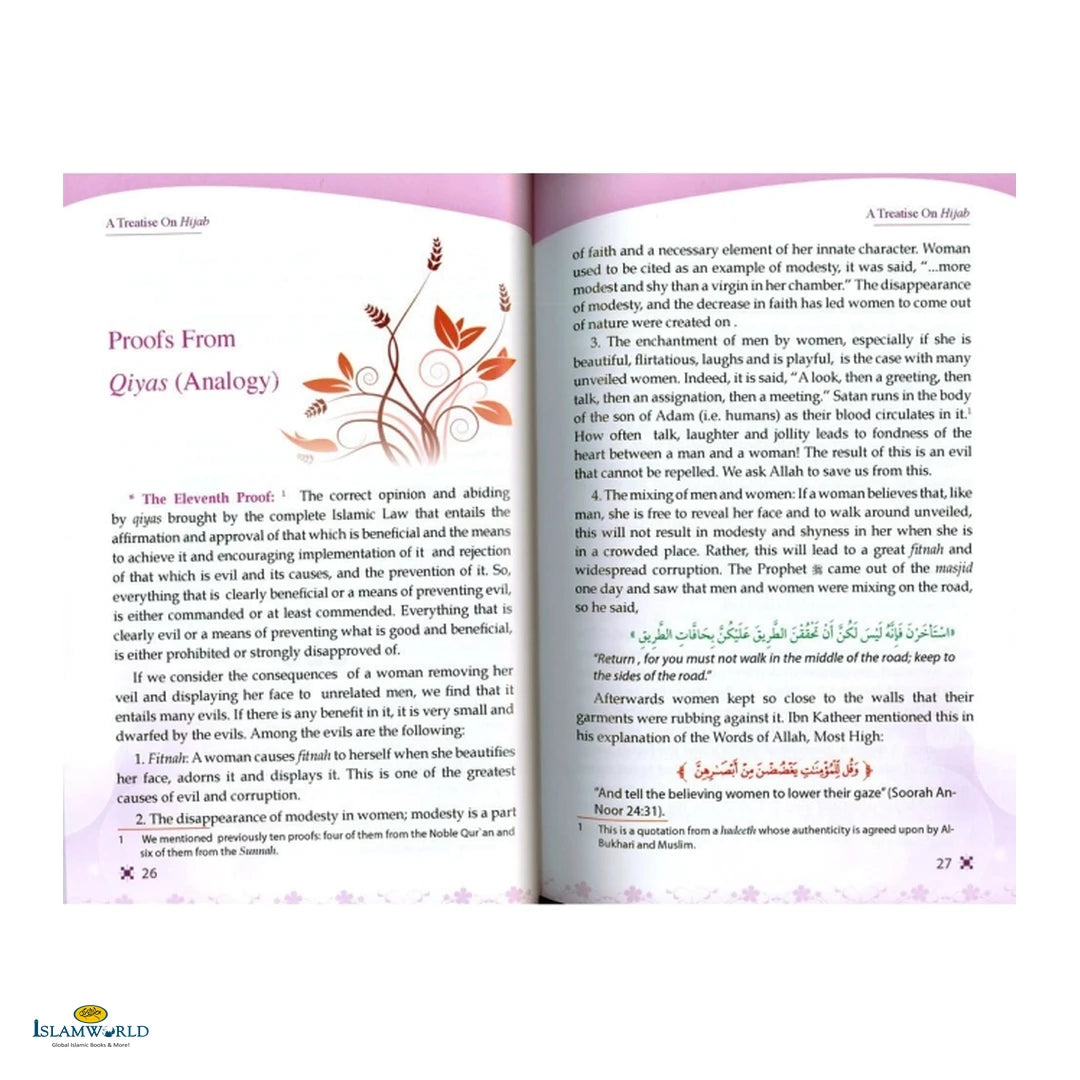 A Treatise on Hijab and Compilation of Questions Pertaining to Family Matters - Buy Online In India