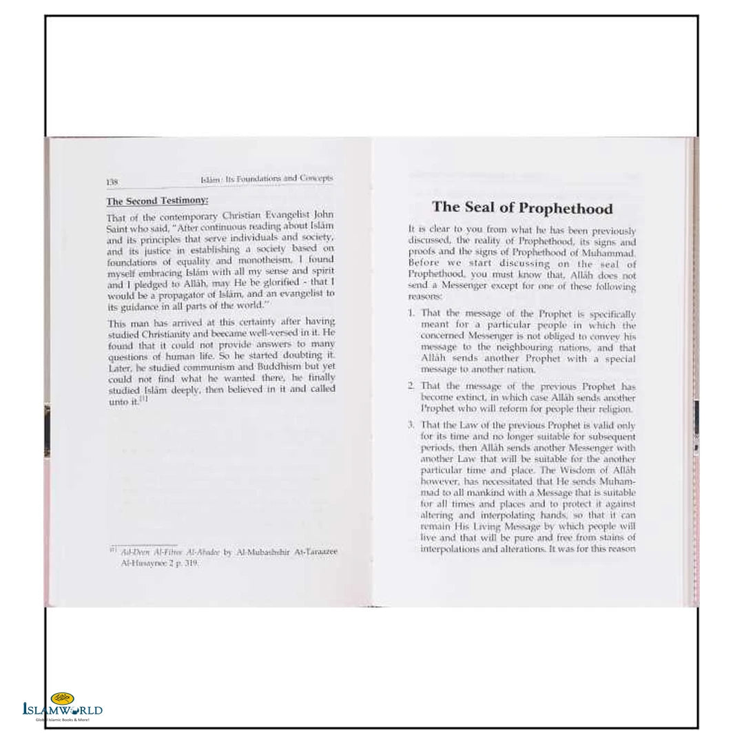 Islam Its Foundation & Concepts - Buy Online In India