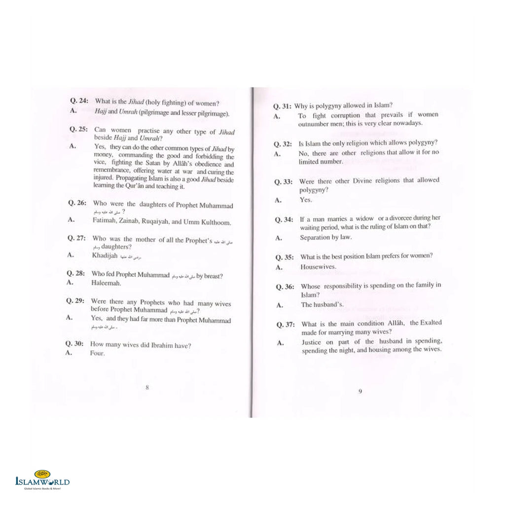 Miscellaneous Questions & Answers For The Muslim Women - Buy Online In India