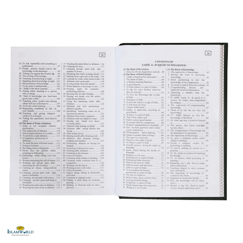 Summarized Sahih Al-Bukhari - Small Size - Buy Online In India