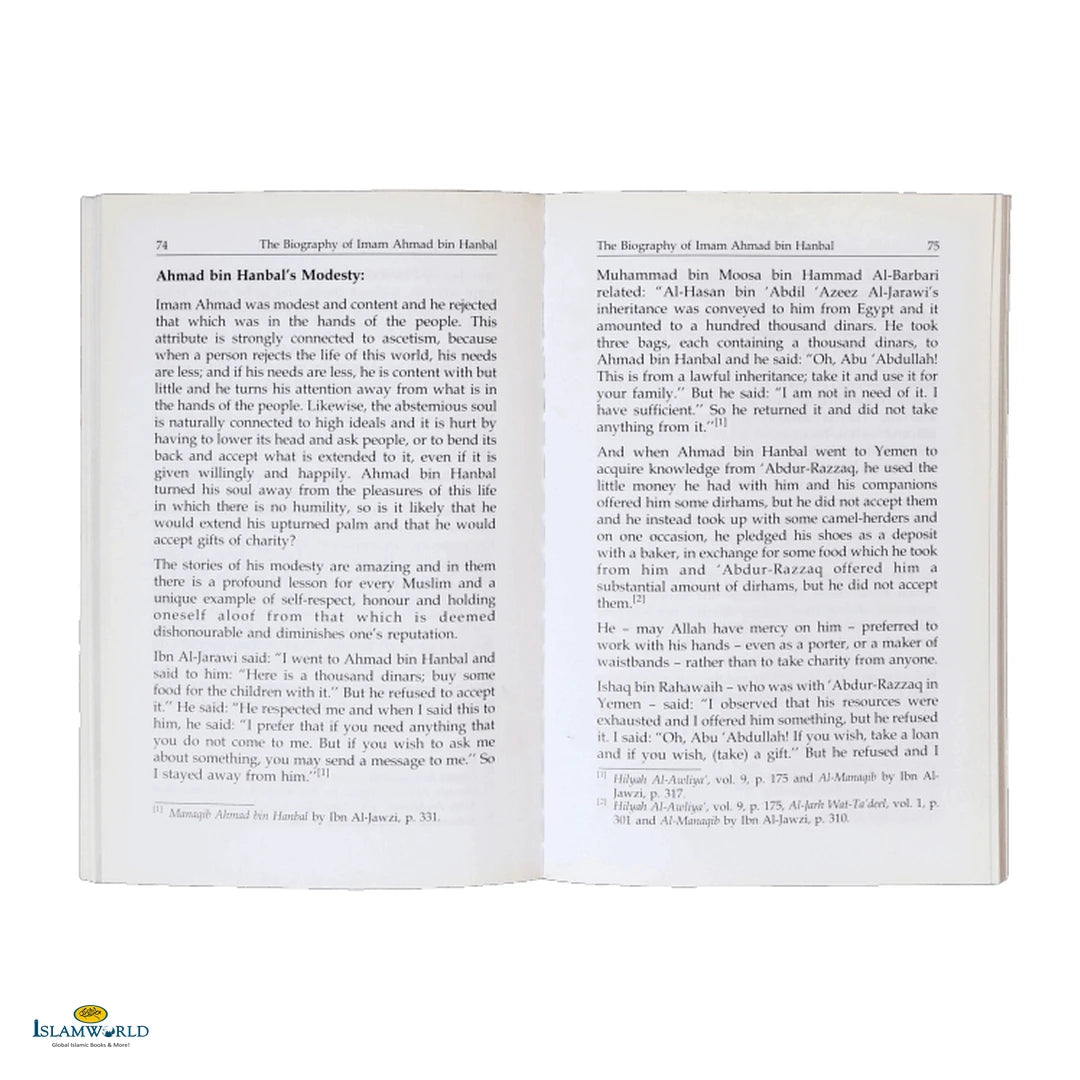 The Biography of Imam Ahmad Bin Hanbal - Buy Online In India