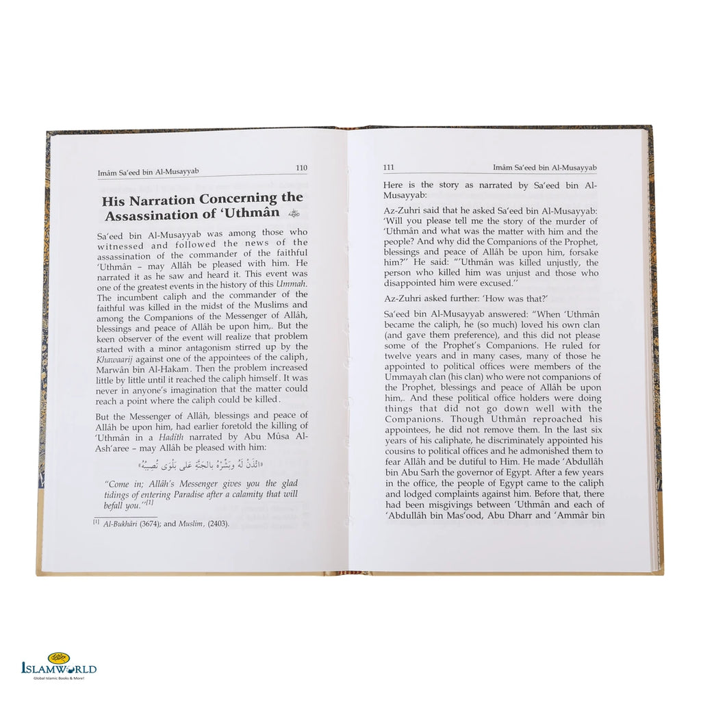The Biography of Imam Saeed Bin Al-Musayyib - Buy Online In India