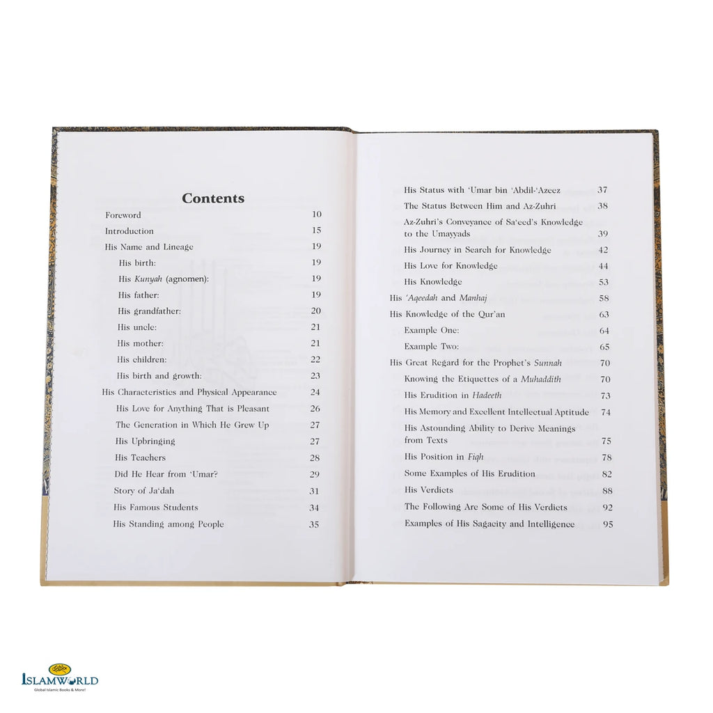The Biography of Imam Saeed Bin Al-Musayyib - Buy Online In India