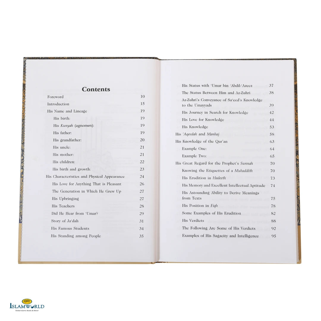 The Biography of Imam Saeed Bin Al-Musayyib - Buy Online In India