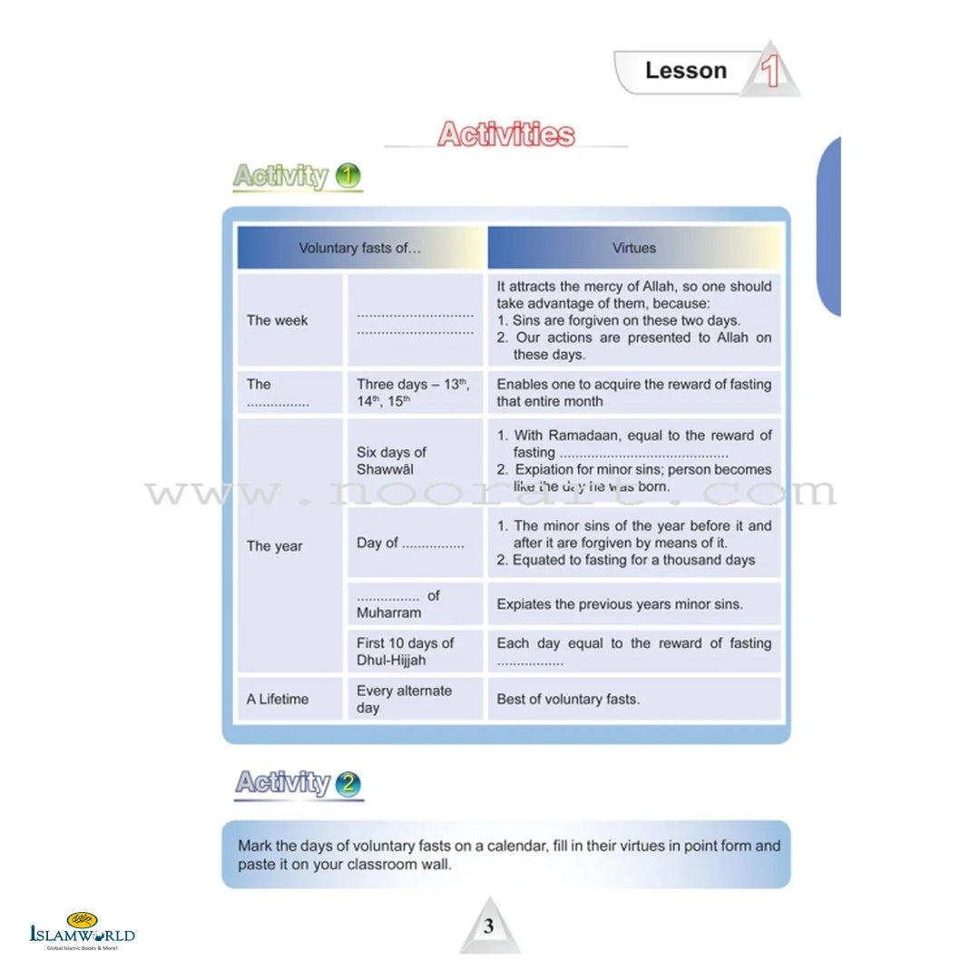 Islamic Studies (Ico) – Grade 11 – Part 2 – Student’s Textbook - Buy Online In India