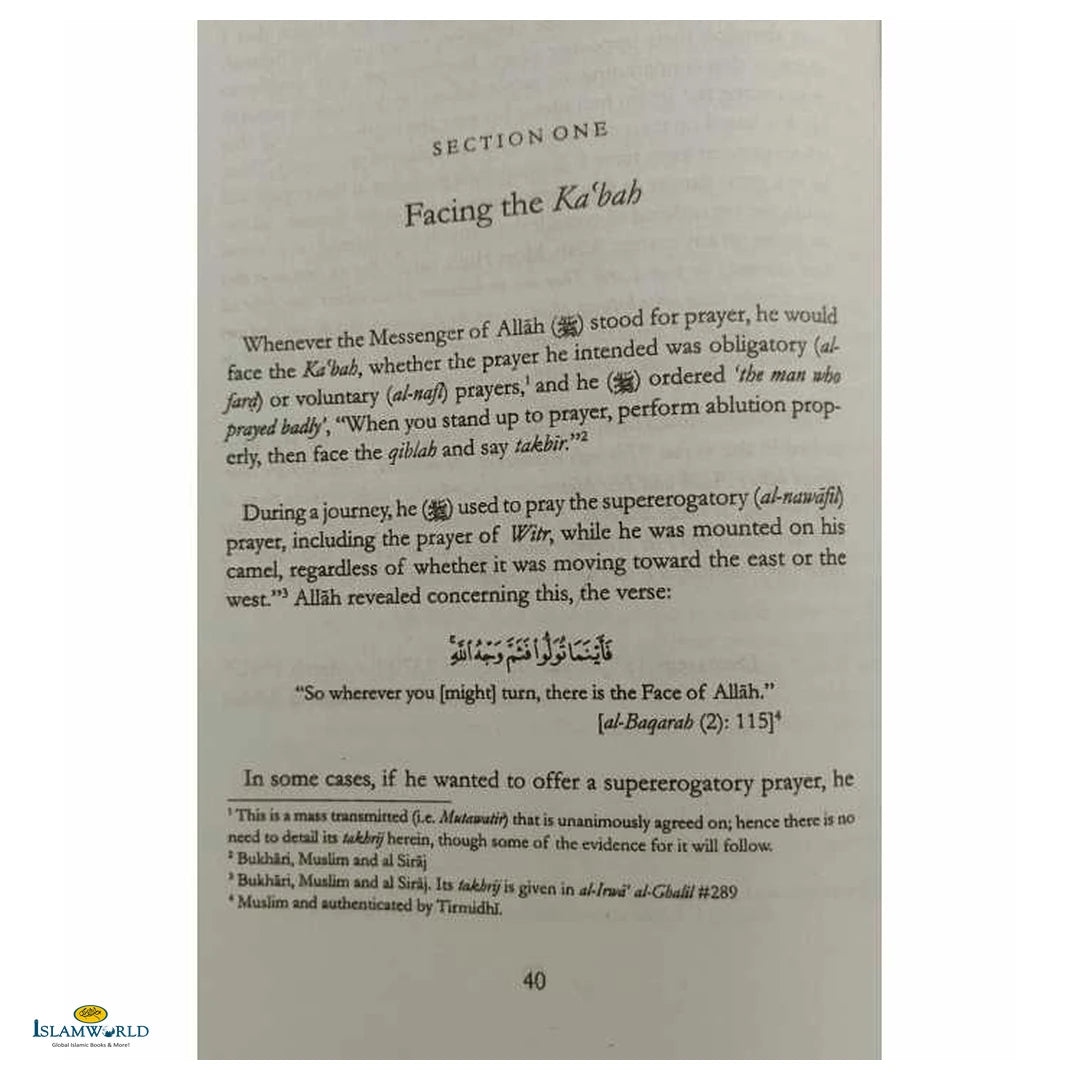 Description of the Prophet's Prayer - Buy Online In India