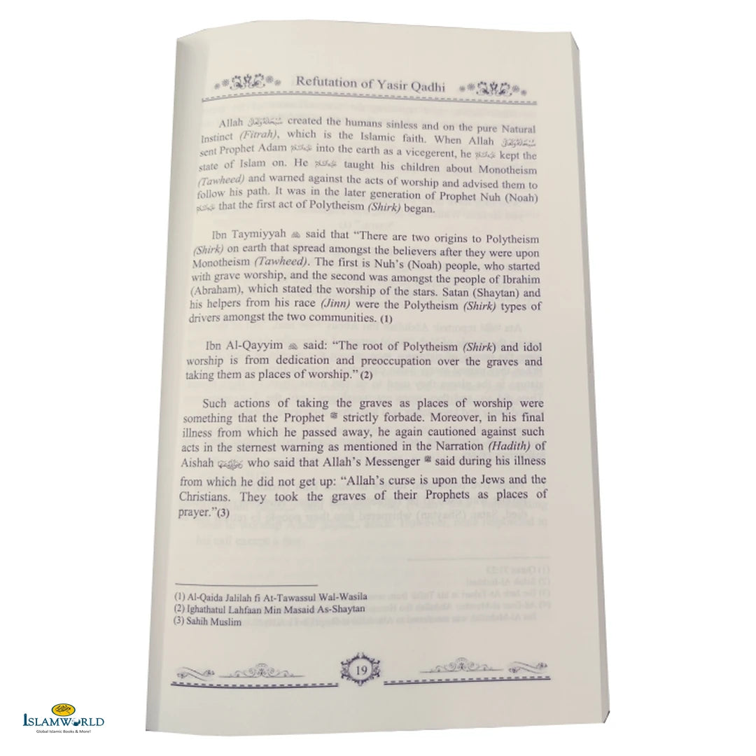 Refutation of Yasir Qadhi's Grave Worship Blunder - Buy Online In India