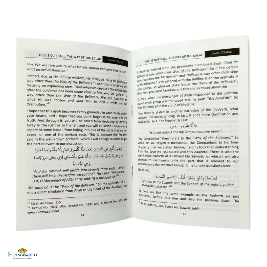 This Is Our Call (The Way of the Salaf) - Imam Nasiruddin Al-Albanee - Buy Online In India