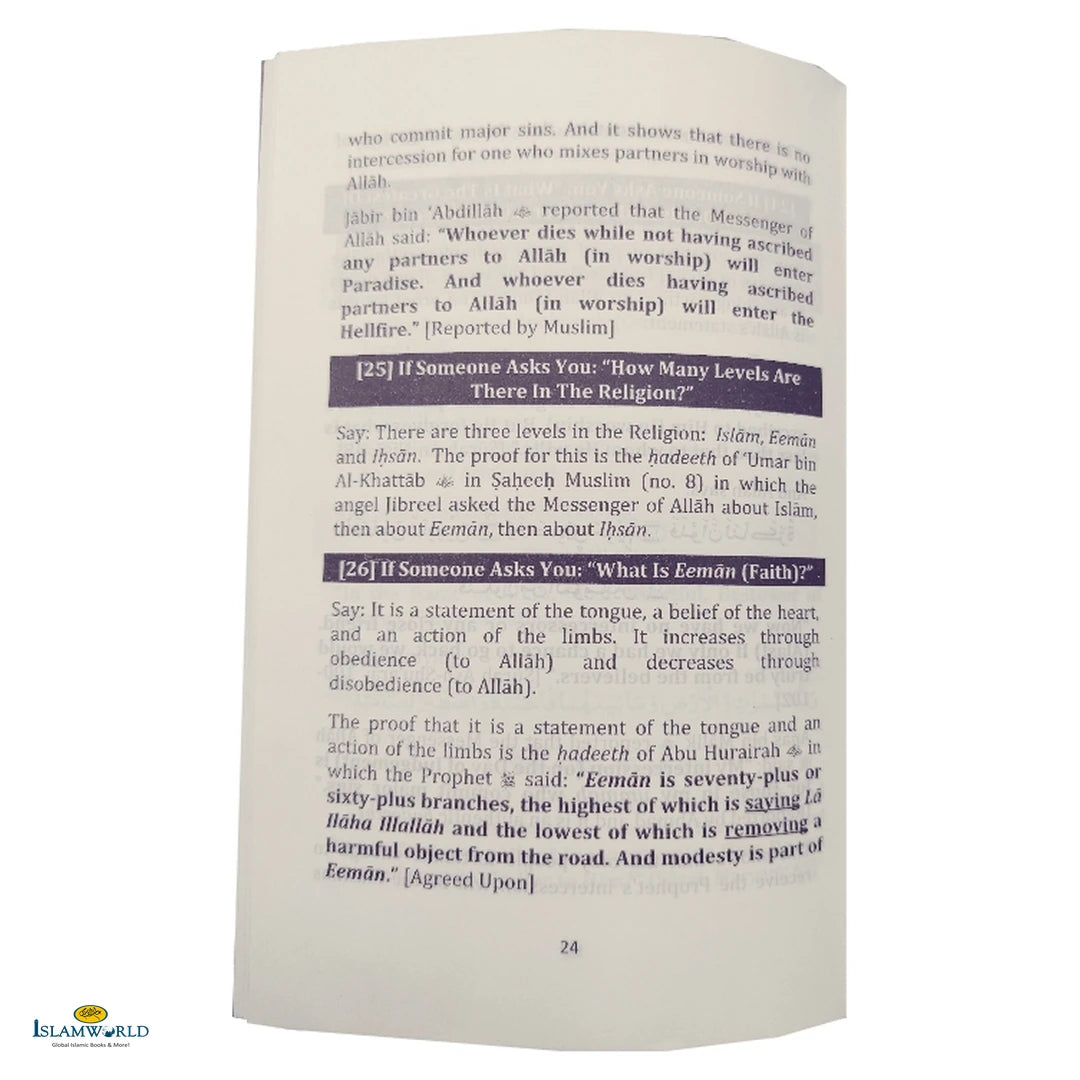 Basic Principles on the Subjects of Tawheed, Fiqh and Aqeedah - Buy Online In India