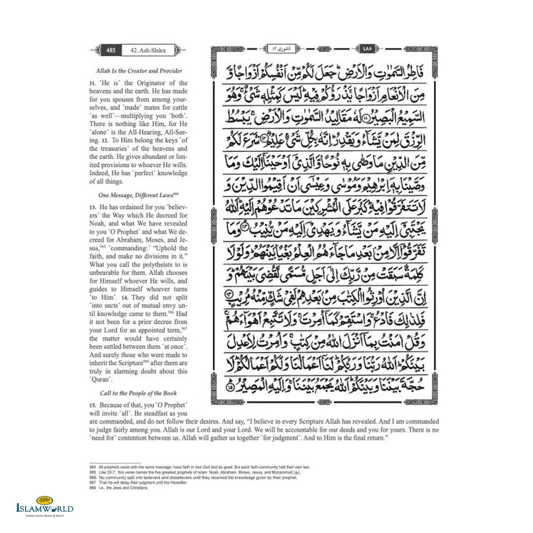 The Clear Quran® Series – with Arabic Text, Majeedi (Indo-Pak) Script 15 Lines – Hifz Edition | Hardcover - Buy Online In India