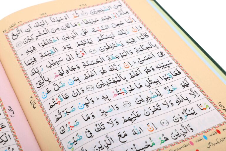 HOLY QURAN NO. 23 CC FLEXI LEATHER GREEN