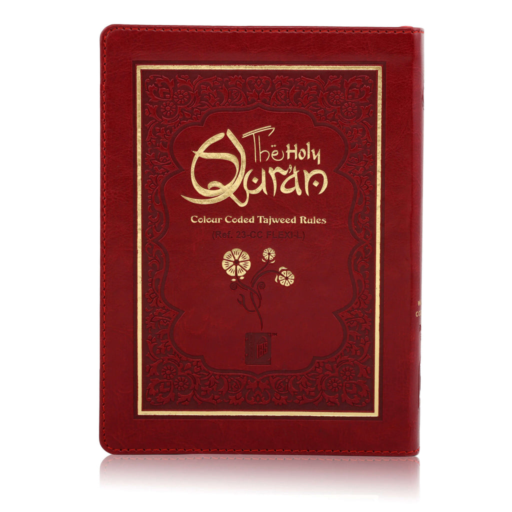 HOLY QURAN NO. 23 CC FLEXI LEATHER MAROON