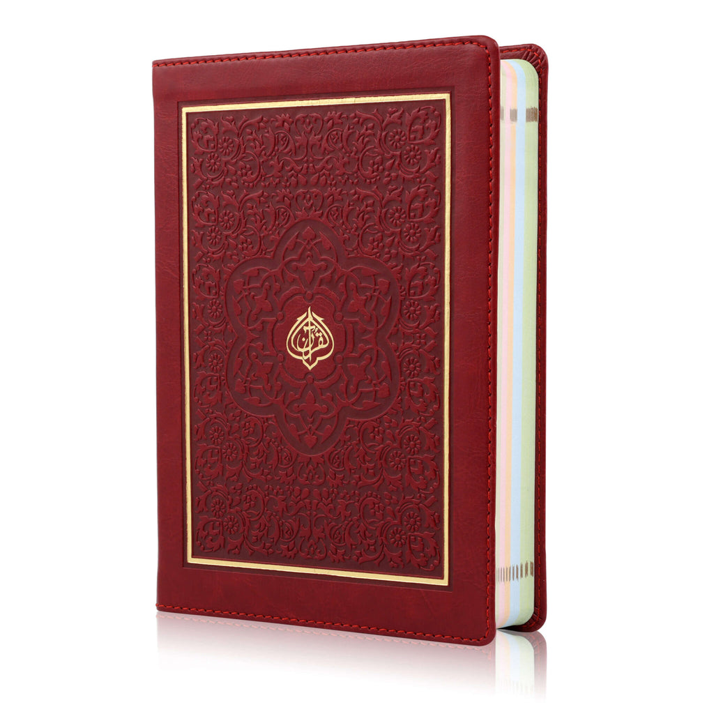 HOLY QURAN NO. 23 CC FLEXI LEATHER MAROON