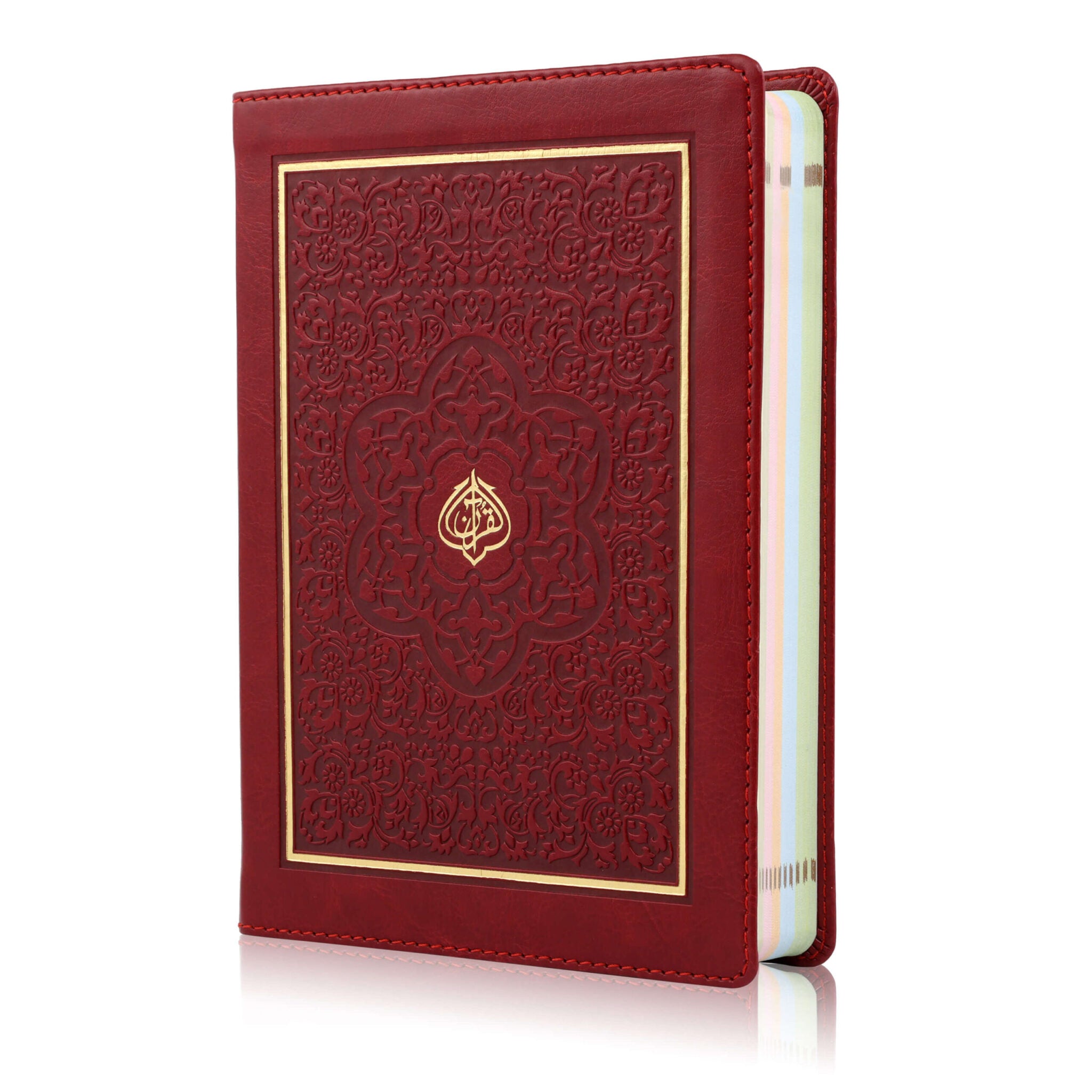 HOLY QURAN NO. 23 CC FLEXI LEATHER MAROON