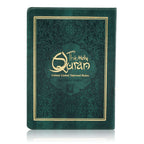 HOLY QURAN NO. 23 CC FLEXI LEATHER GREEN