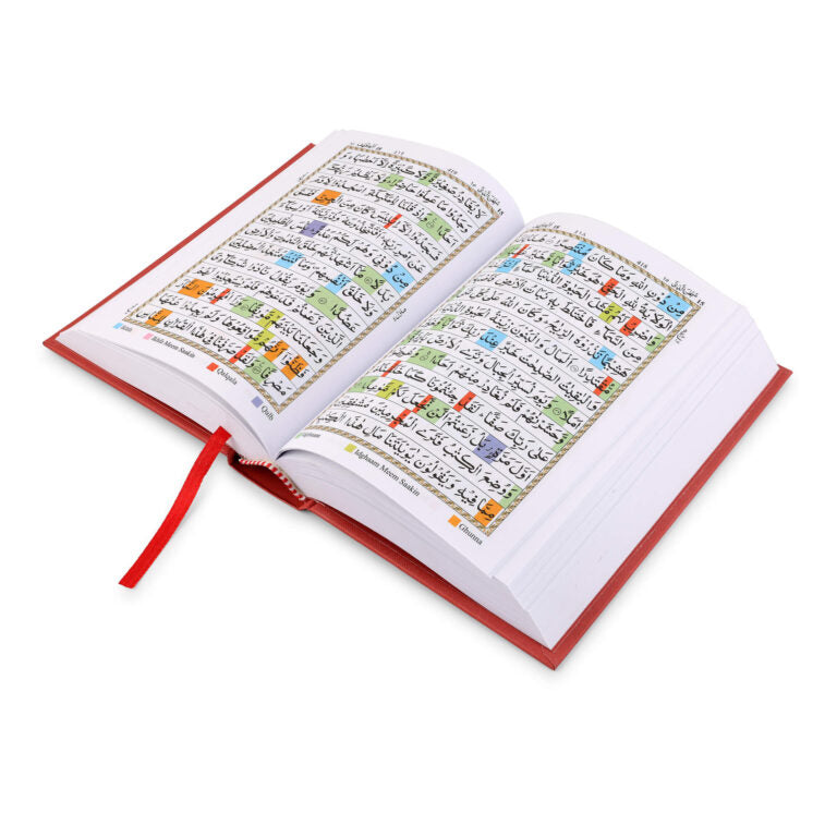 HOLY QURAN NO. 23 CC BLOCK COLOUR HB (Red)
