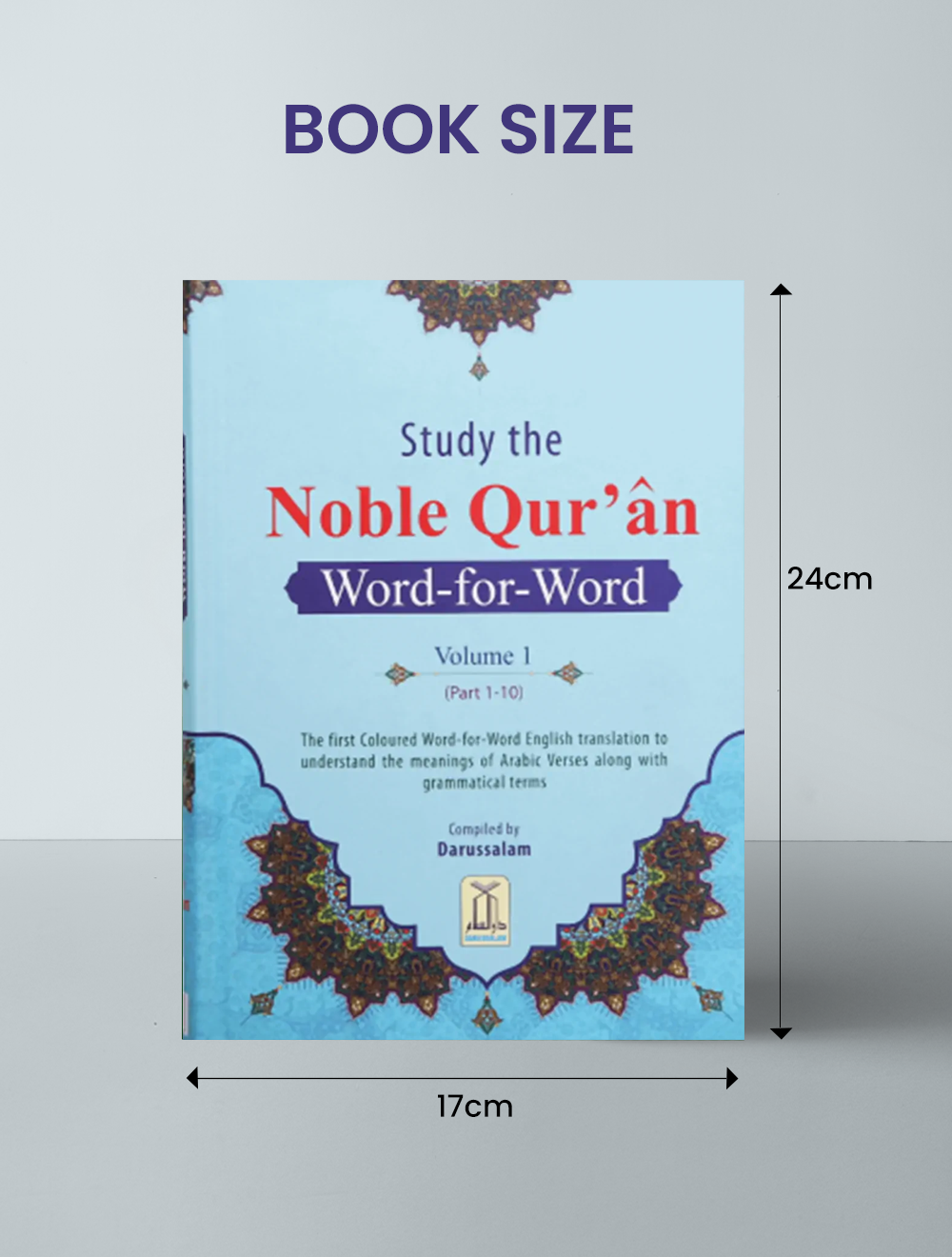 Study the Noble Quran Word for Word 3 Vol. Coloured