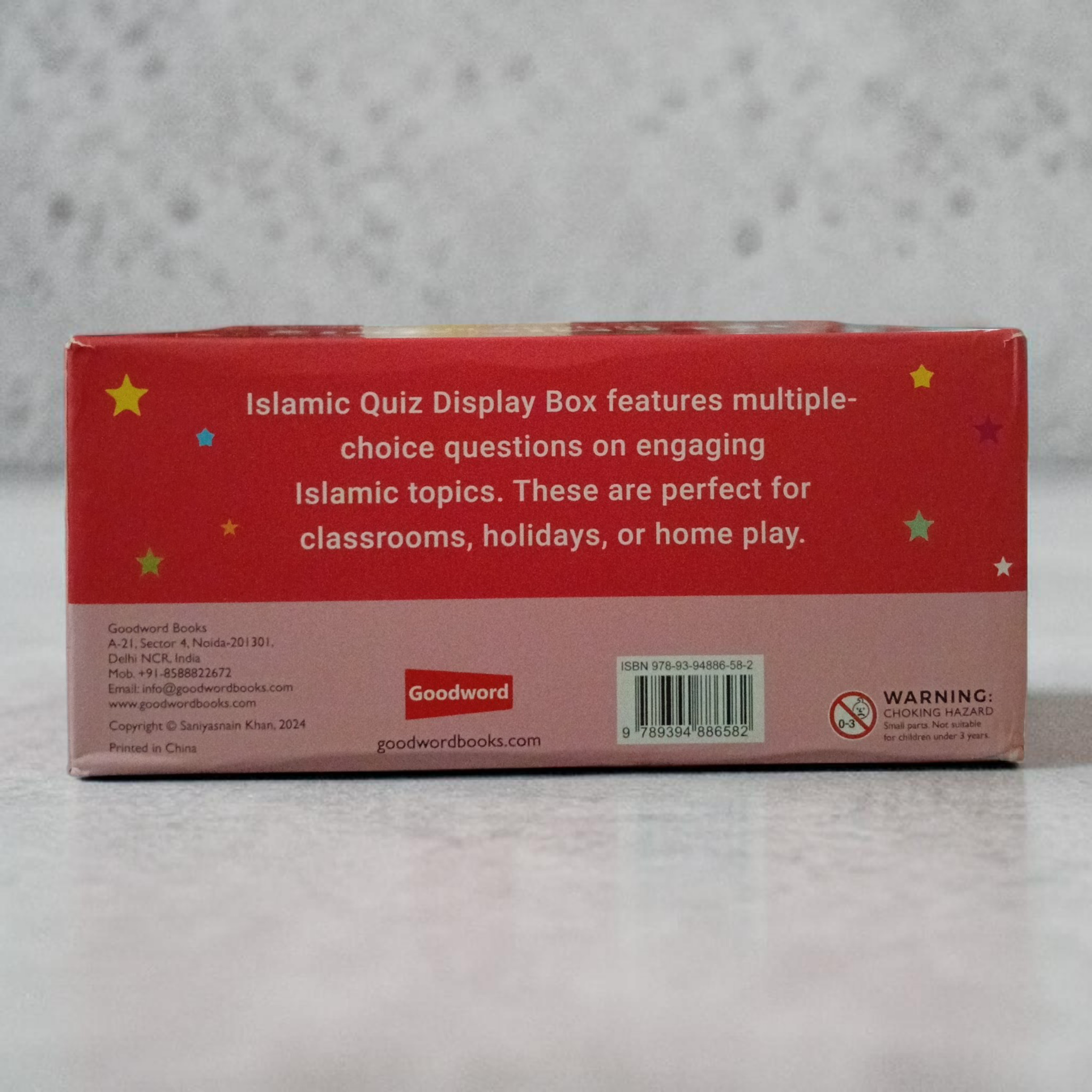 Islamic Quiz Display Box - 24 Packs
