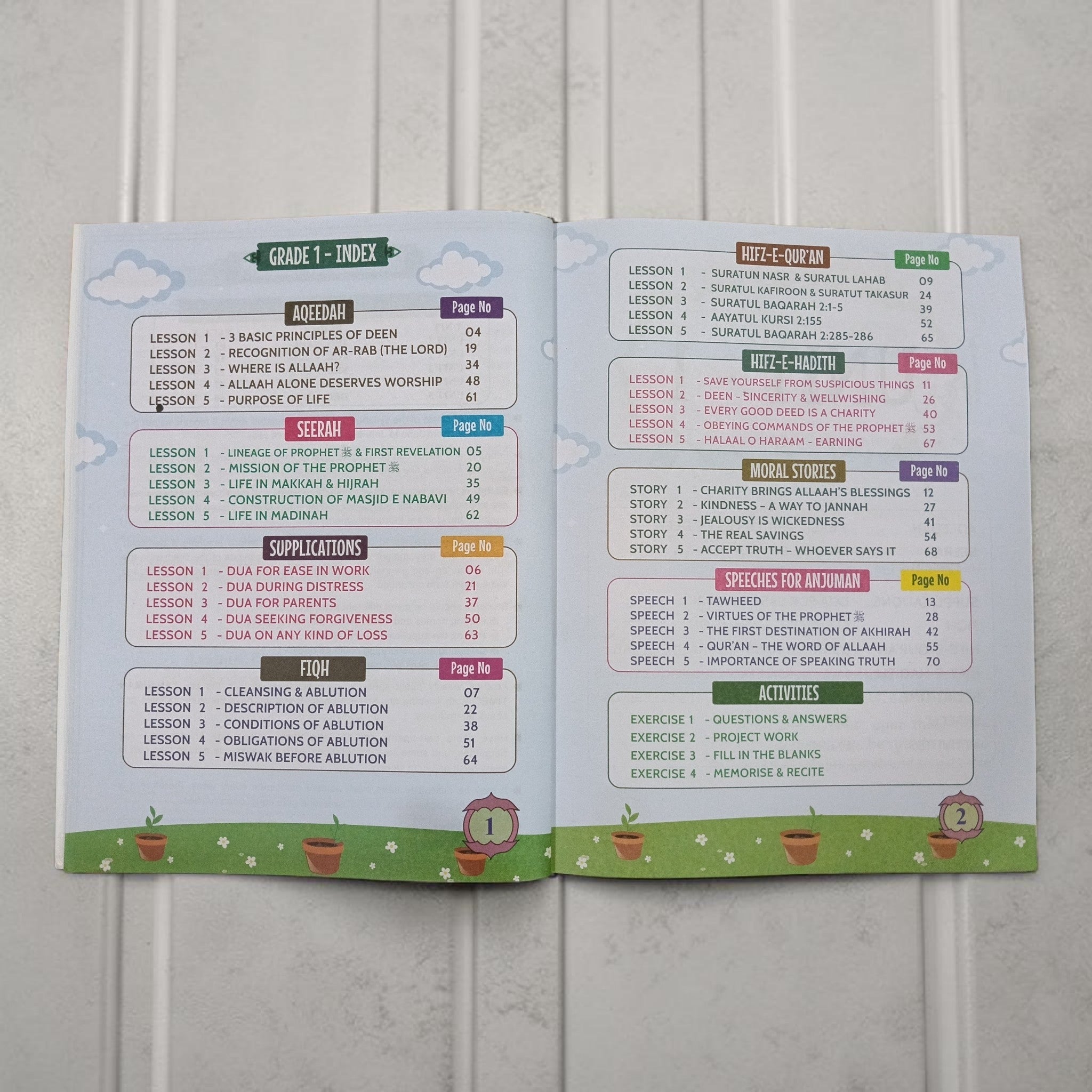 Islamic Studies & Tarbiyah Grade 1