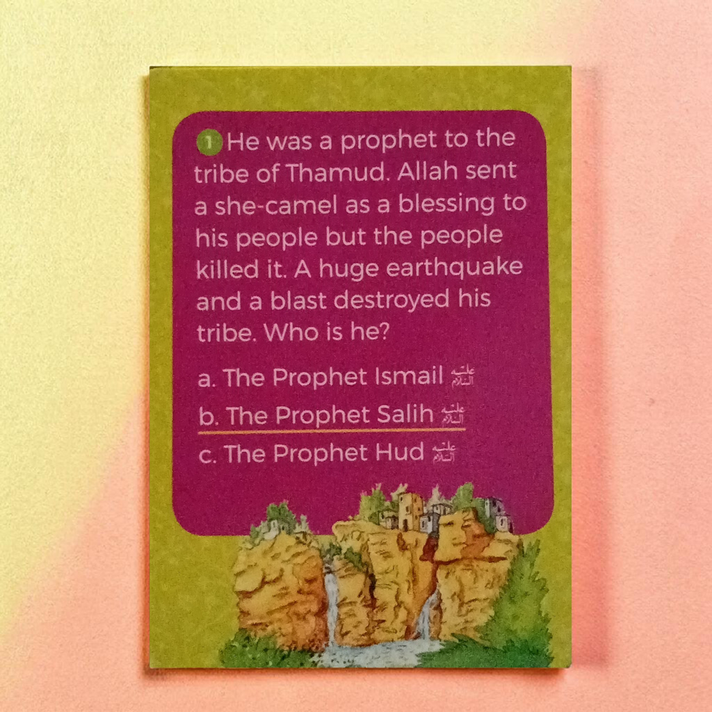 Awesome Quran Quiz Cards