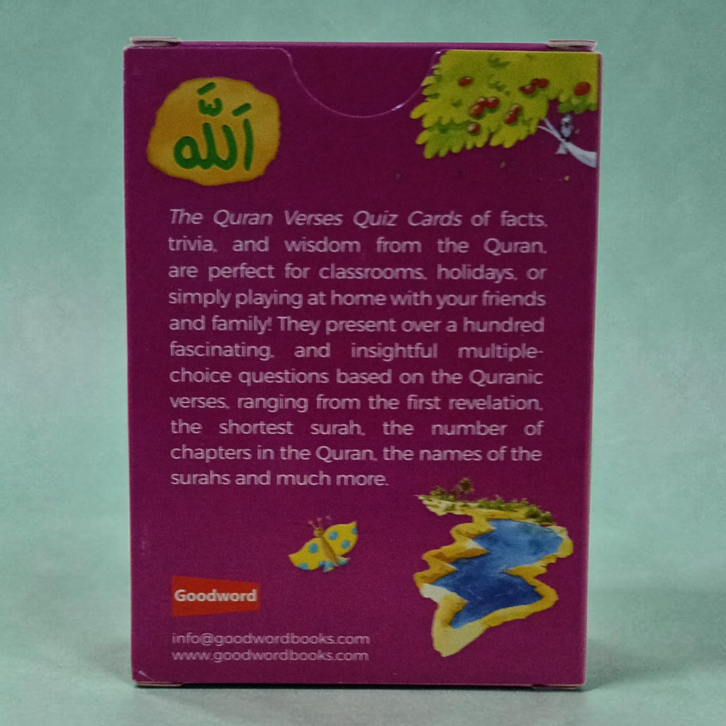 Quran Verses Quiz Cards