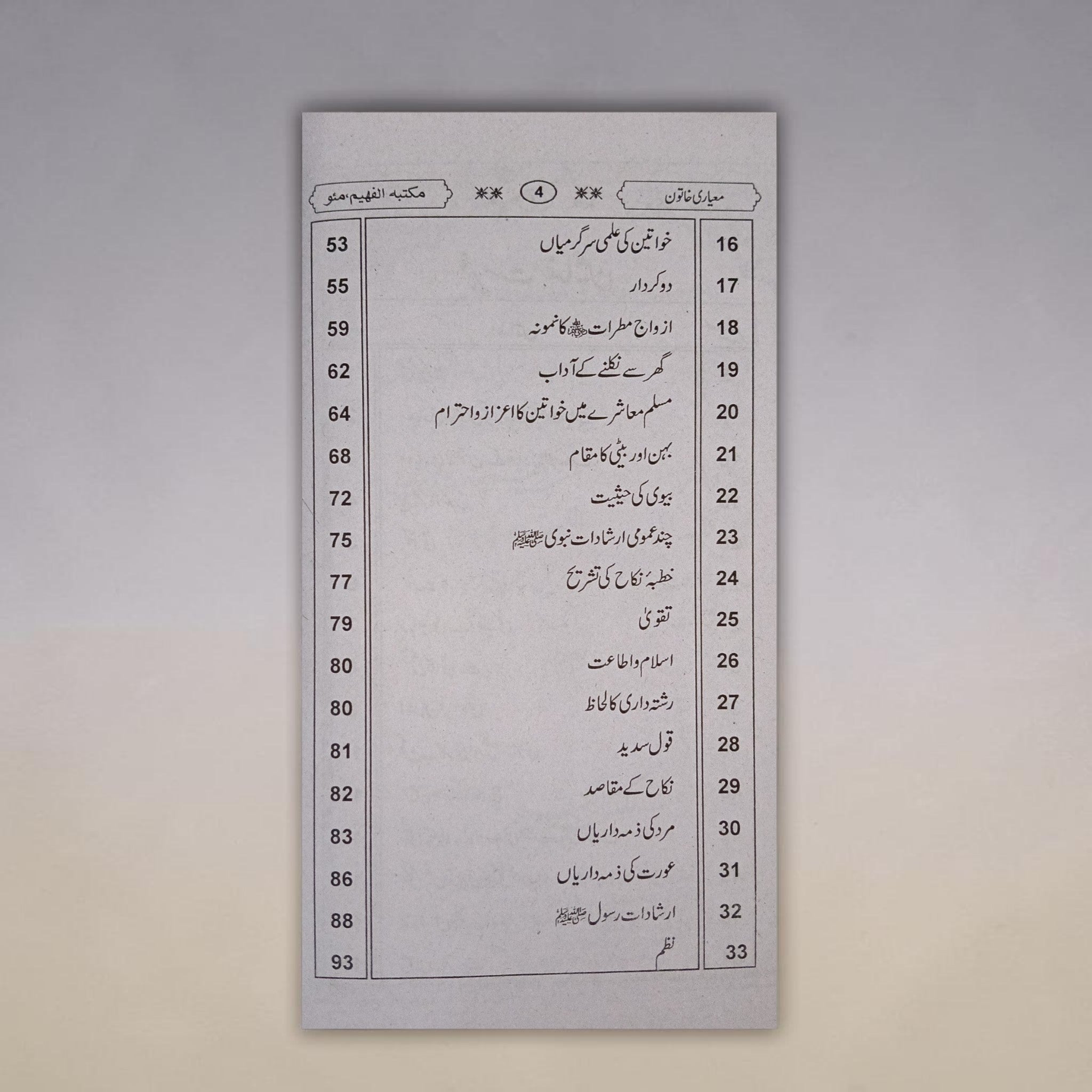 Aao Misali Aur Mayari Khatoon Banein