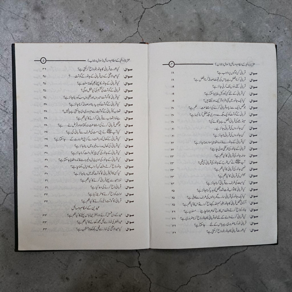 Ashra e Zul Hijjah Ke Ahkaam Wa Masaail