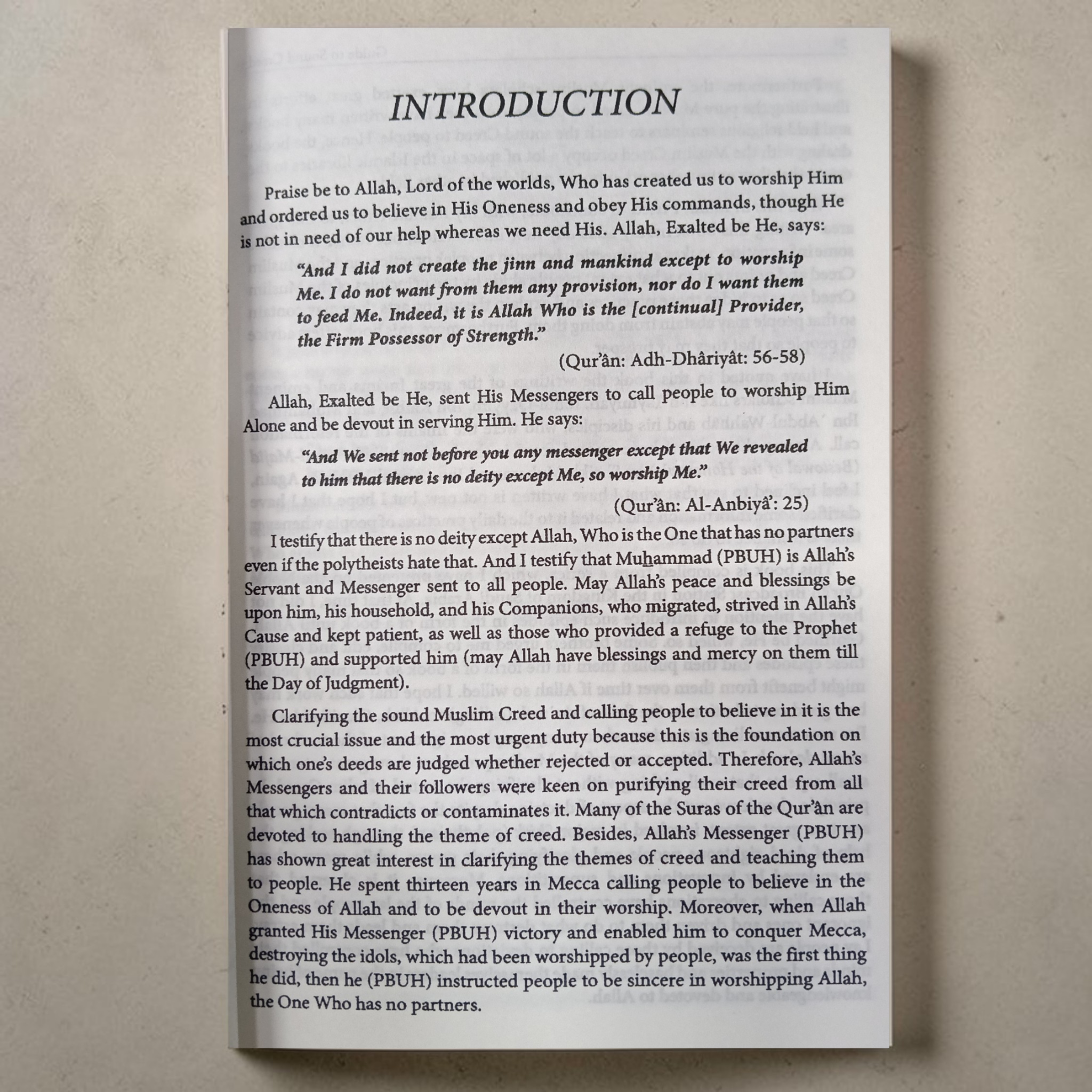 Guide to Sound Creed A Book on Muslim Creed and Faith