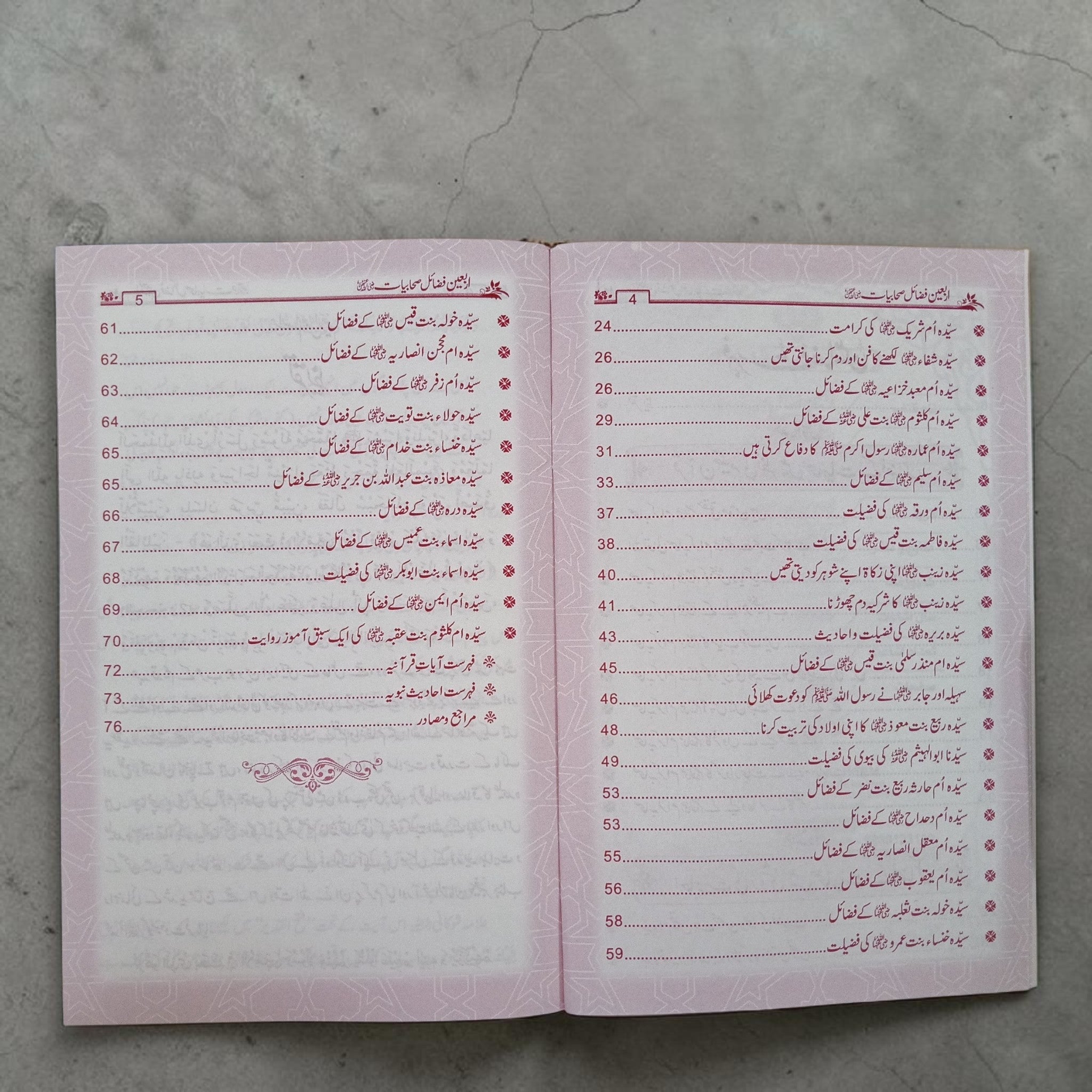 Arbaeen Fazail-e-Sahabiyat